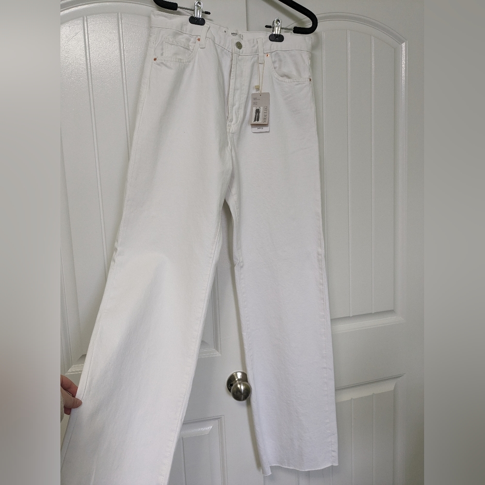NWT Mango High-rise wideleg jeans - Picture 4 of 6